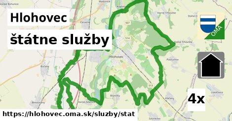 štátne služby, Hlohovec