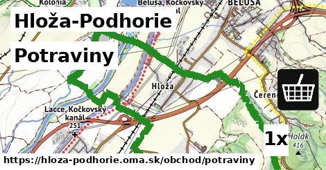 Potraviny, Hloža-Podhorie