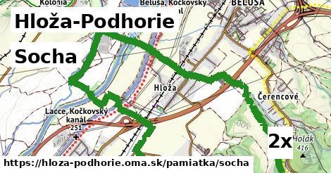 Socha, Hloža-Podhorie