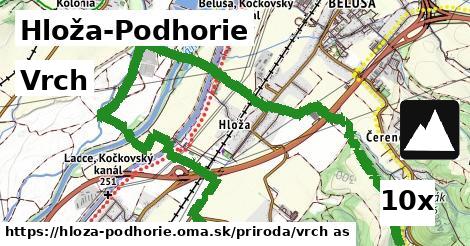 Vrch, Hloža-Podhorie