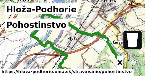 Pohostinstvo, Hloža-Podhorie