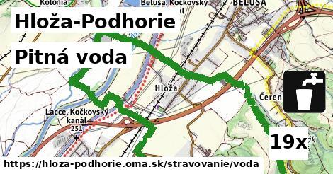 Pitná voda, Hloža-Podhorie