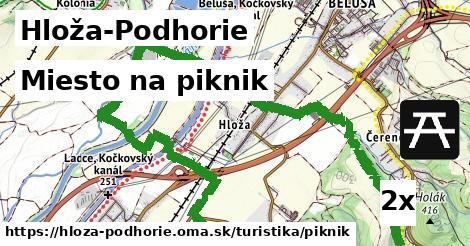 Miesto na piknik, Hloža-Podhorie