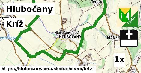 Kríž, Hlubočany