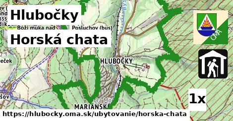 horská chata v Hlubočky