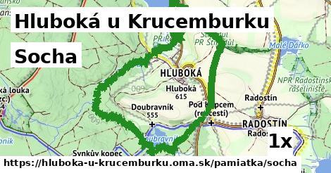 Socha, Hluboká u Krucemburku