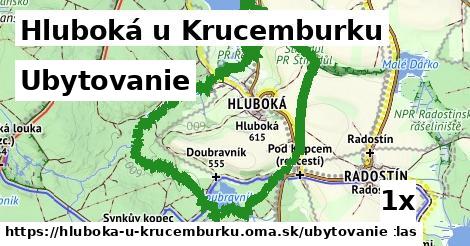 ubytovanie v Hluboká u Krucemburku