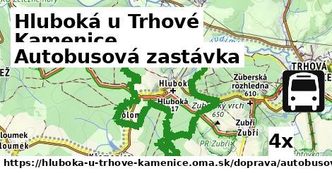 Autobusová zastávka, Hluboká u Trhové Kamenice