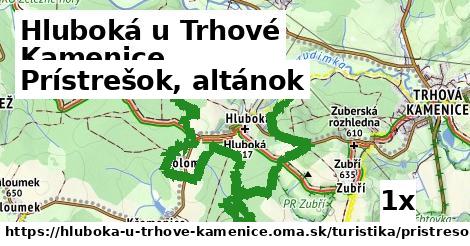 Prístrešok, altánok, Hluboká u Trhové Kamenice