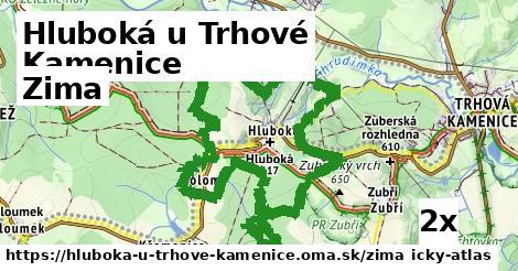 zima v Hluboká u Trhové Kamenice