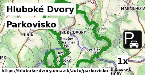 Parkovisko, Hluboké Dvory