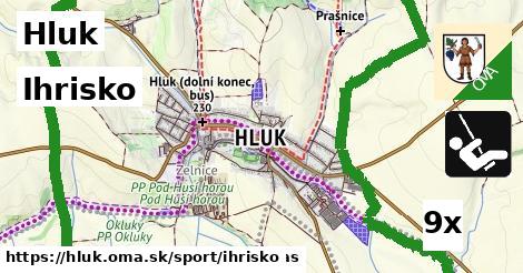 Ihrisko, Hluk