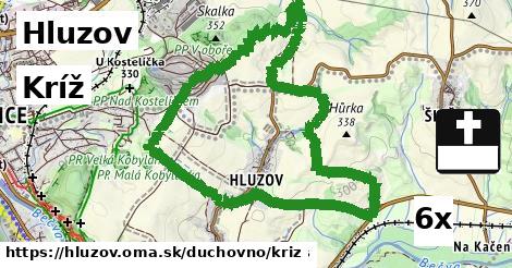 Kríž, Hluzov