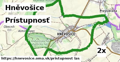 prístupnosť v Hněvošice