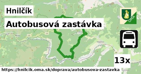 Autobusová zastávka, Hnilčík