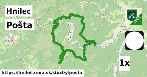 Pošta, Hnilec