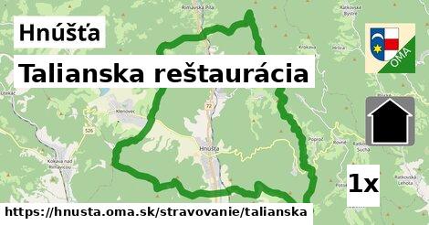 Talianska reštaurácia, Hnúšťa