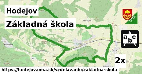 Základná škola, Hodejov