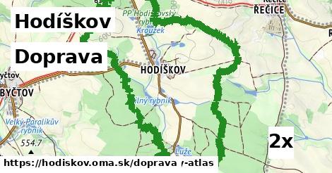 doprava v Hodíškov