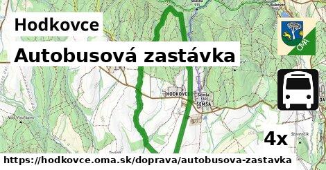 Autobusová zastávka, Hodkovce