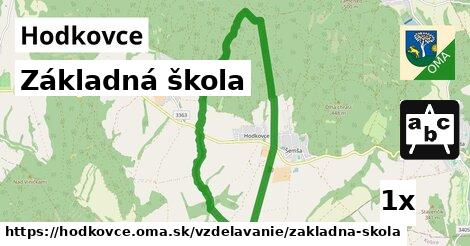 Základná škola, Hodkovce