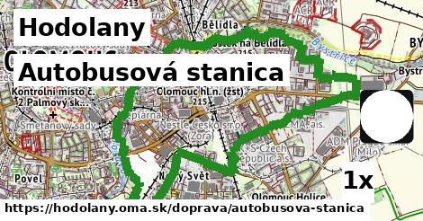 Autobusová stanica, Hodolany