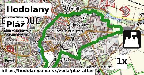 Pláž, Hodolany