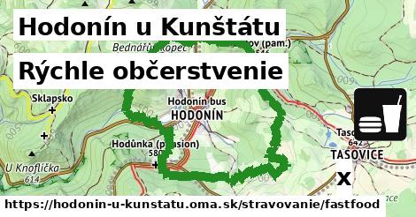 Všetky body v Hodonín u Kunštátu