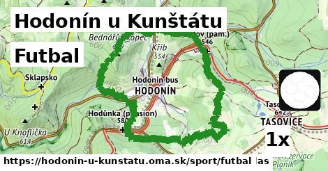 Futbal, Hodonín u Kunštátu