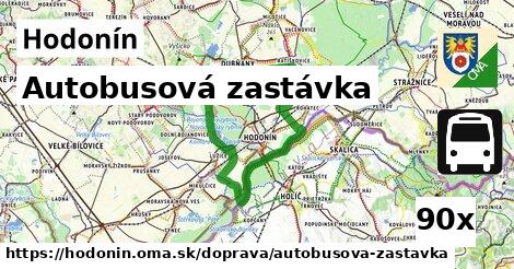 Autobusová zastávka, Hodonín