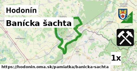 banícka šachta v Hodonín