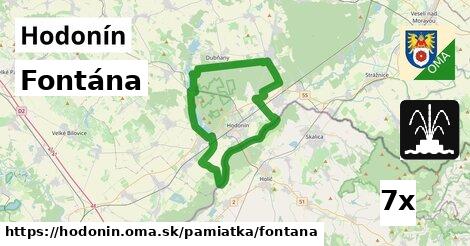 fontána v Hodonín