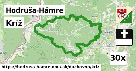 Kríž, Hodruša-Hámre