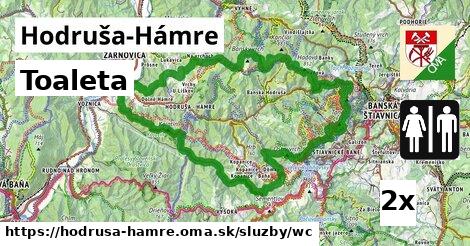 Toaleta, Hodruša-Hámre