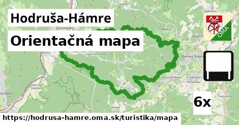 Orientačná mapa, Hodruša-Hámre