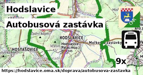 Autobusová zastávka, Hodslavice