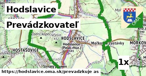 prevádzkovateľ v Hodslavice