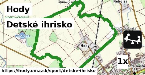 Detské ihrisko, Hody