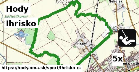 Ihrisko, Hody