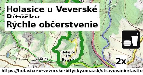 Rýchle občerstvenie, Holasice u Veverské Bítýšky