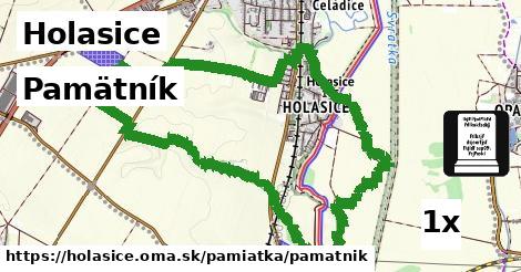 Pamätník, Holasice