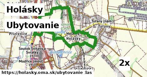 ubytovanie v Holásky