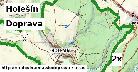 doprava v Holešín