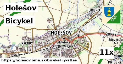 bicykel v Holešov