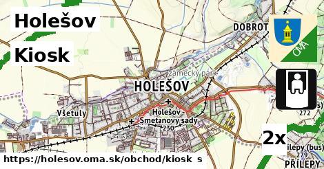 kiosk v Holešov