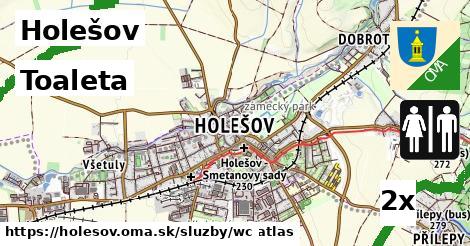 Toaleta, Holešov