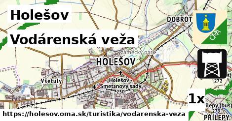 Vodárenská veža, Holešov