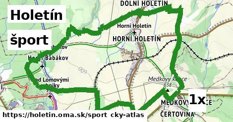 šport v Holetín
