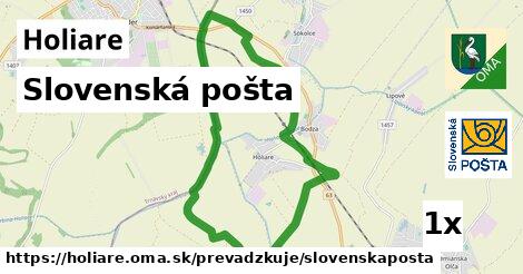 Slovenská pošta, Holiare
