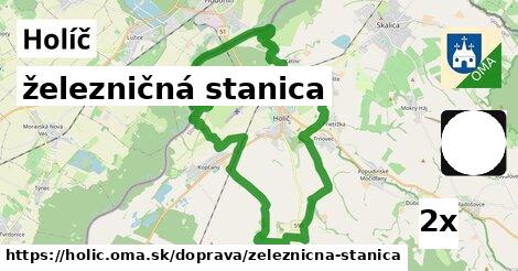 železničná stanica, Holíč